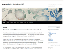 Tablet Screenshot of humanisticjudaism.org.uk